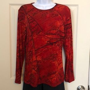 CHICOS travelers women’s top. Size 1